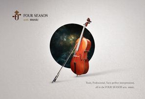 Four season arts music四季音樂藝術－品牌設計