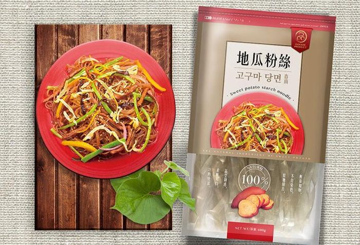口品地瓜粉絲包裝設計