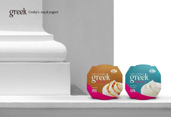 雪比希臘優格－包裝設計