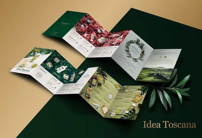 Idea Toscana托斯卡納-保養品DM設計