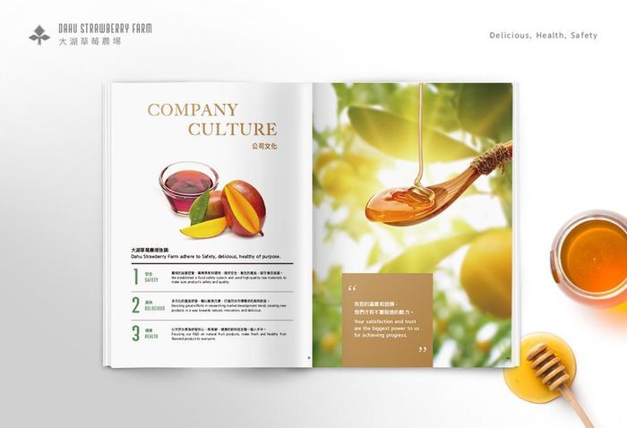 大湖草莓農場-DM 官網 設計