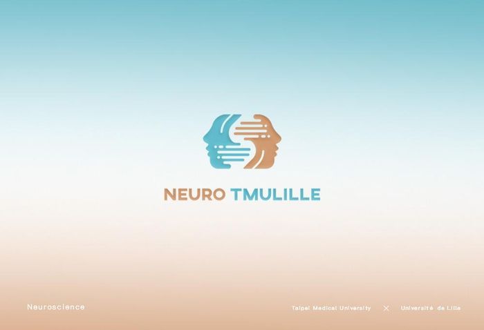 臺北醫學 X 法國里爾 神經醫學聯合研究實驗室-logo設計