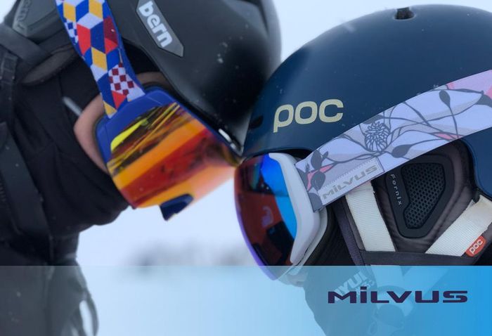 MiLVUS雪鏡織帶設計