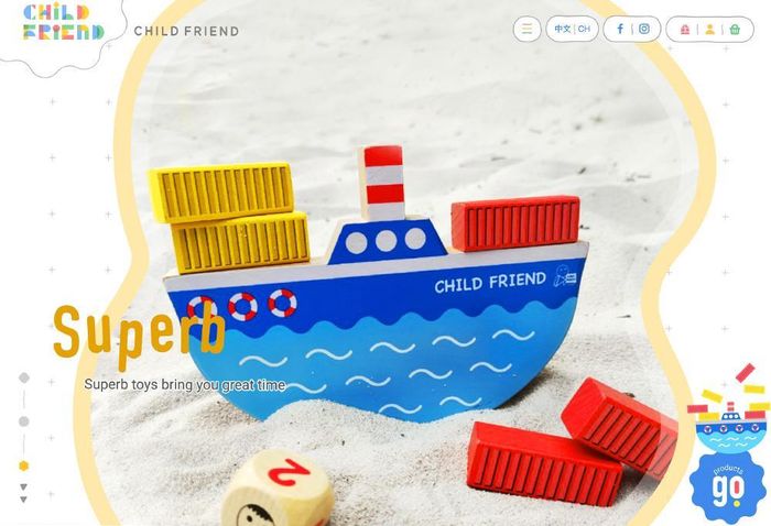 CHILD FRIEND孩之友  網站設計