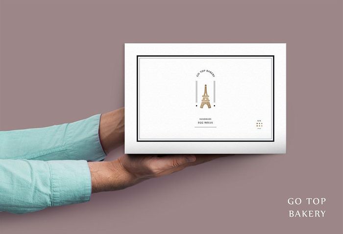 糕塔爆漿手工蛋捲經典禮盒設計