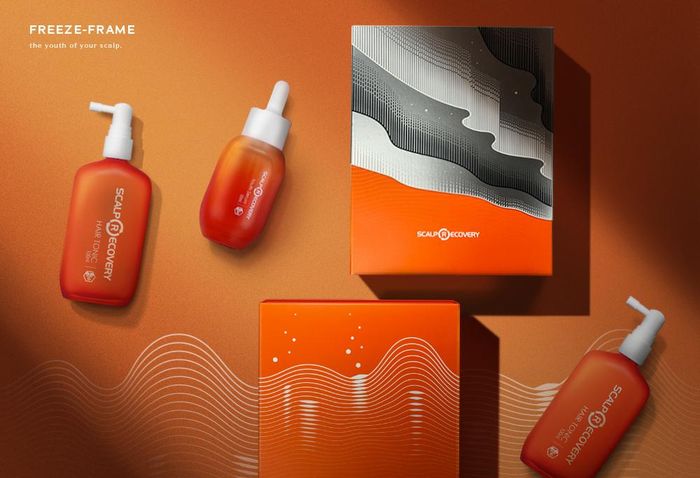 髮基因青春髮品禮盒設計